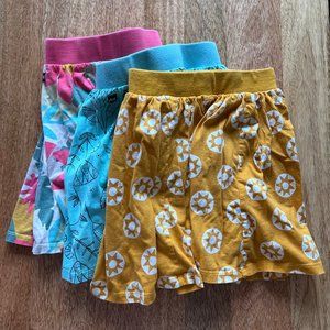 Tea Collection Twirl Skorts, 3 pack, size 6
